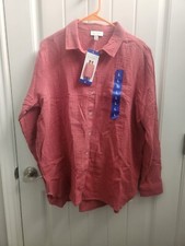 Jessica Simpson 100 Cotton Shirt Women Size L