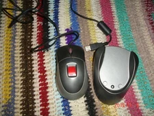  Fingerprint Biometric USB  Scanner/Mouse:TRUST350FL SECU-SCAN old school