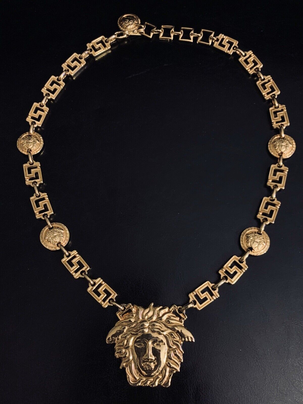 RARE! Vintage Gianni Versace Medusa Necklace/Belt - image 1