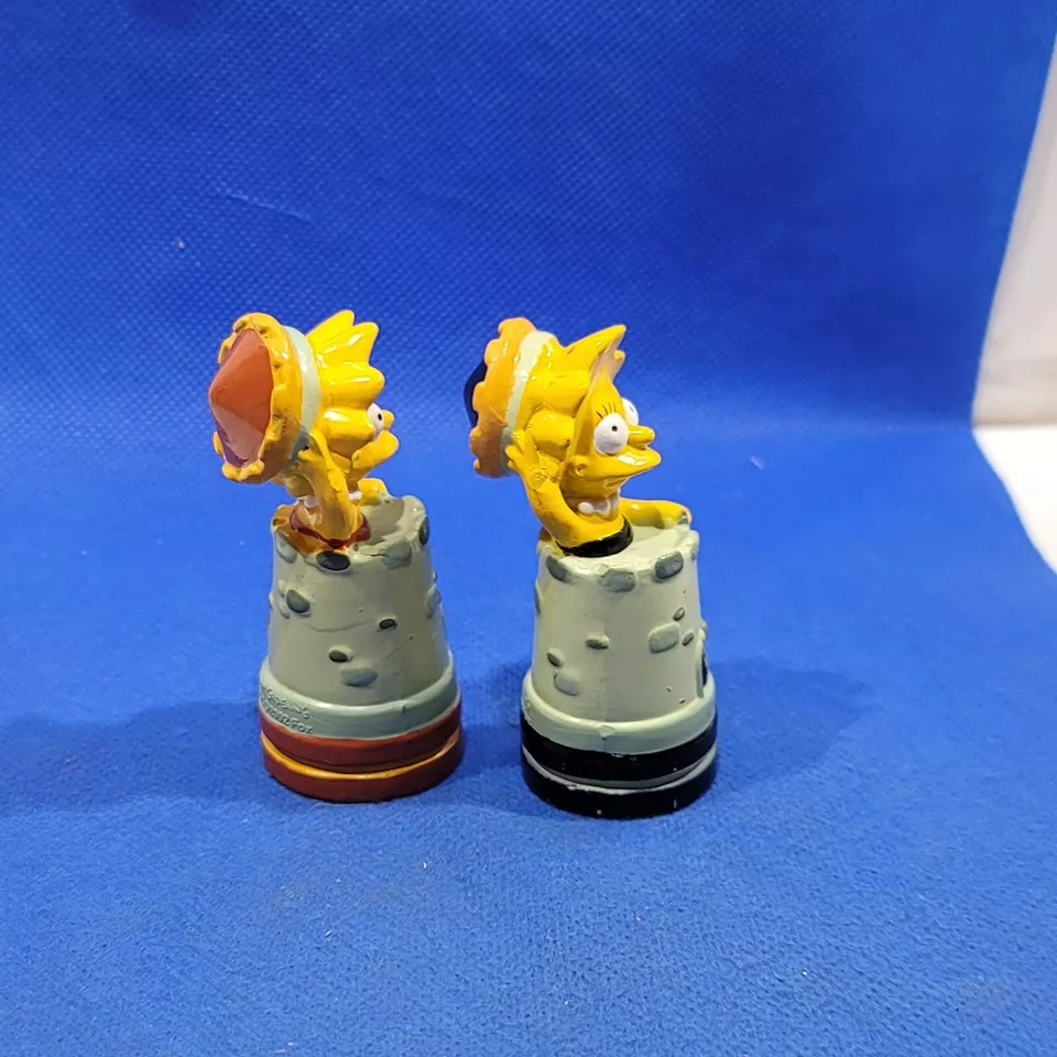 The Simpsons Chess Piece Lisa Rook Replacement Pieces Lot Of 2 - Image 2 of 4