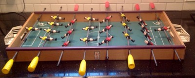 Vintage Sportcraft Foosball Table, Arcofalc Milano, Made in Italy 