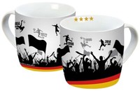 Tasse FußBall Titel, Gedalabels 13583 - Kaffeetasse Teetasse