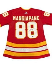 Autographed Andrew Mangiapane #88 Calgary Flames Jersey. 52.  BNWT.