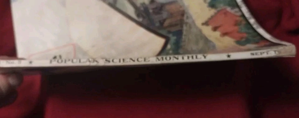 Popular Science Monthly September 1919 "Hello, Mars This Is The Earth!" Space Foto 4 de 4