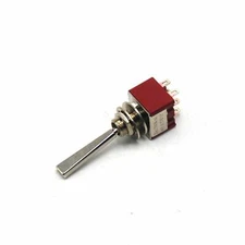 Long Flat Handle Power Toggle Switch For DAC Power Amplifier Signal Switch