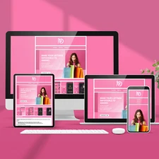 eBay Store Design & Eye-Catching HTML Listing Template | Fashion & Lifestyle