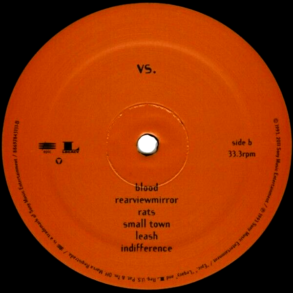 PEARL JAM VS. LP Remastered 180gram VINYL NEW ALBUM eBay