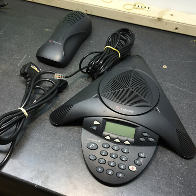 Polycom Soundstation 2 W Telefonkonferenz Arbeit Geschäft UK VERKÄUFER KOSTENLOSER VERSAND #5G