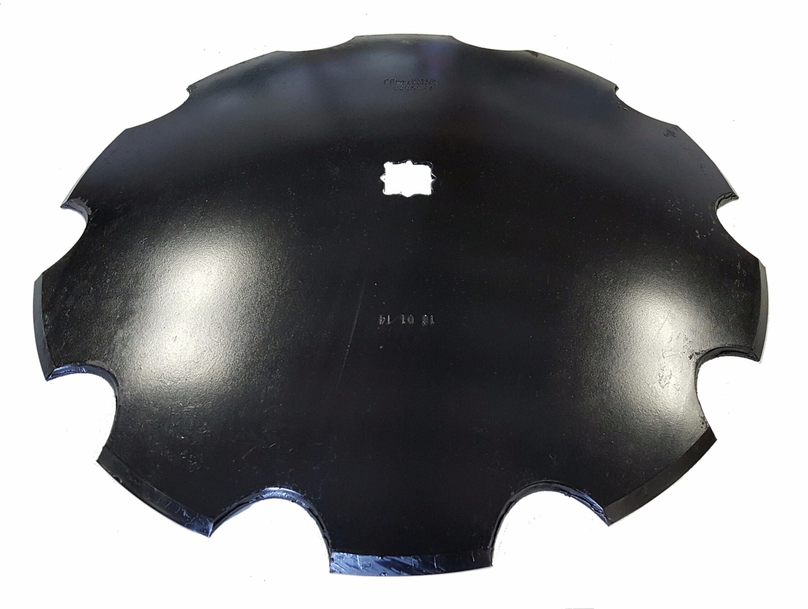 22" Disc Harrow Blade, Notched, 1/4 thick, fits 11/8 and 11/4 arbor