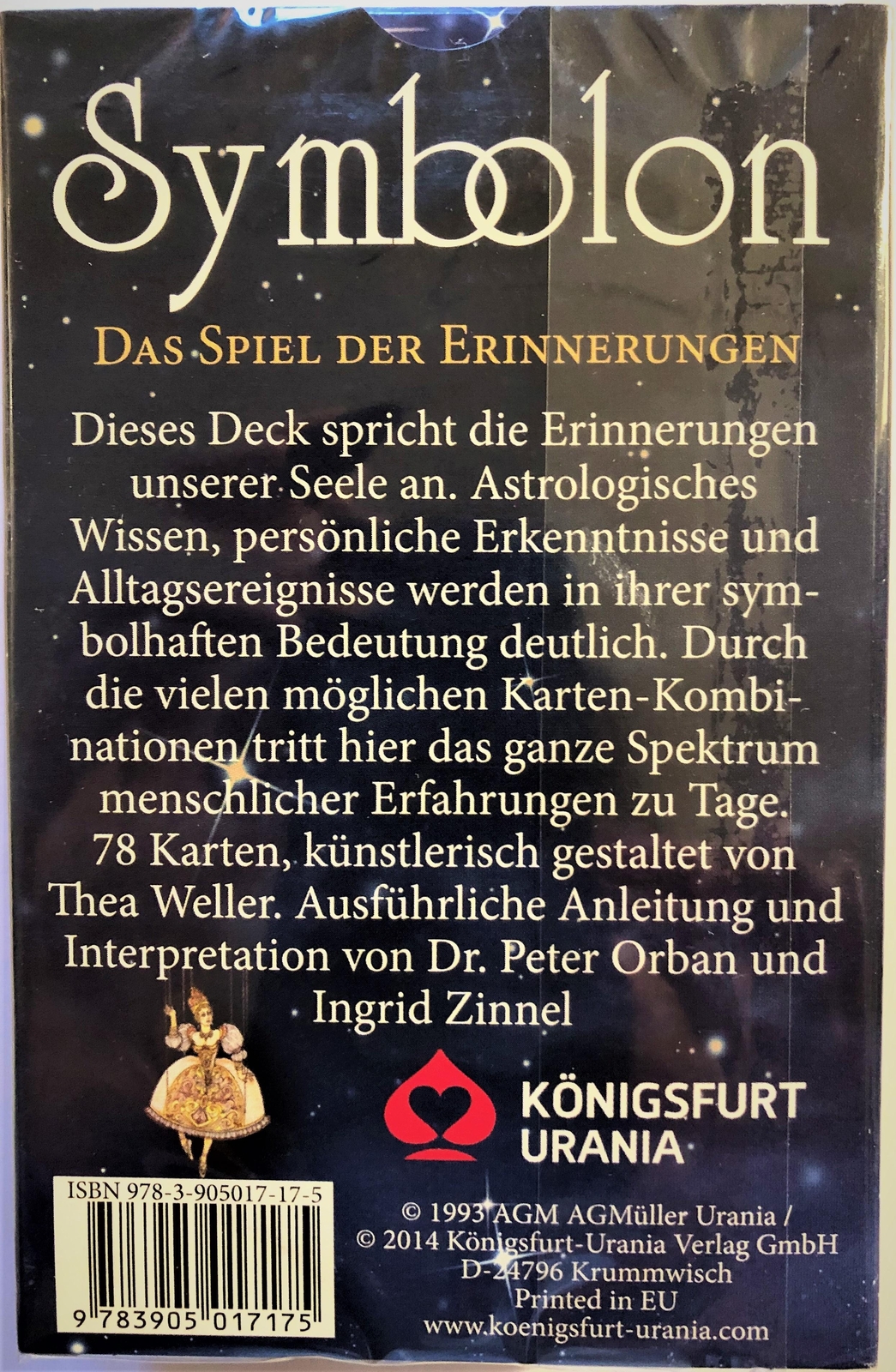 Thumbnail - Symbolon. 78 Farbige Karten | Peter Orban (u. A.) | 126 S. | Deutsch |