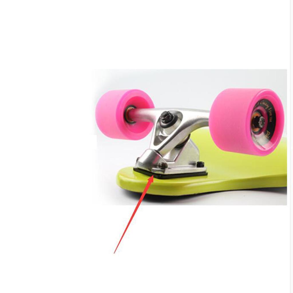 2X Skateboard Riser Pads Paire De Risers Longboard Shock Pads Noir eBay