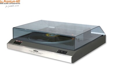 Fabrikneue Staubschutzhauben für Studer Revox Plattenspieler B790, Rauchglas