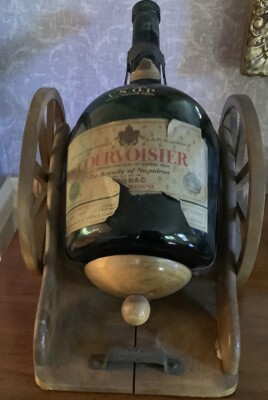 Antique Courvoisier Cognac VSOP Canon Decanter 18 “x10”x13” | eBay