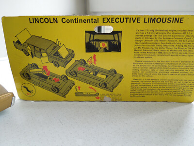 Corgi Toys original N° 262 Lincoln Continental executive limousine 1/43 bel état,no tekno dinky - Collection