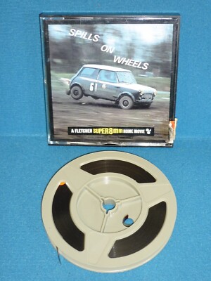 Super 8 Spills On Wheels Car Crashes Bloopers Fletcher 8mm film