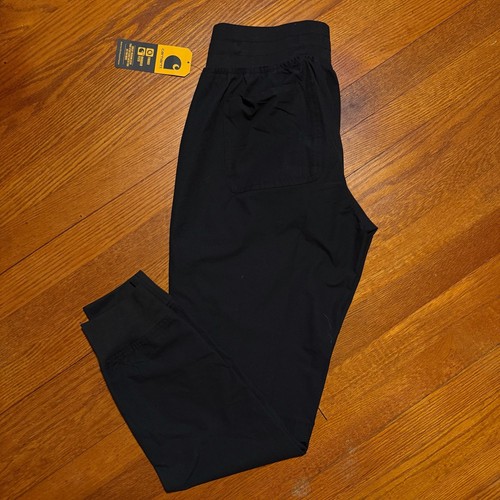 Carhartt Force Rugged Flex Women's Jogger Pants Lightweight Black Small - Picture 7 of 8