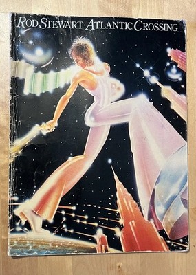 Rod Stewart - Atlantic Crossing - 1977 Folio Songbook für Klavier Gesang Gitarre Vintage