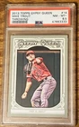 2013 TOPPS GYPSY QUEEN #14 MIKE TROUT THROWING - PSA 8.5