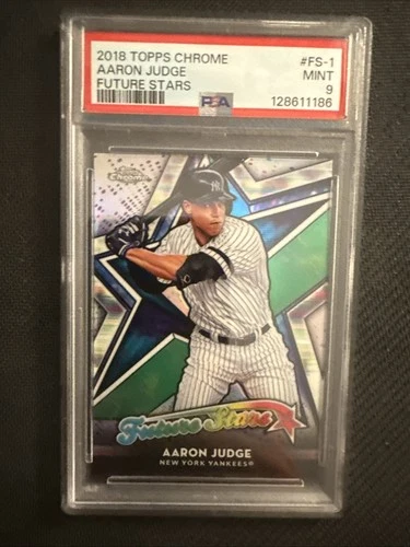 2018 Topps Chrome - Future Stars Aaron Judge #FS-1 PSA 9 MVP💥MVP 🔥MVP 🙌