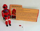 Vintage GI Joe 1984 Wild Weasel Complete W/File Card, new O-RING  Crotch Damaged