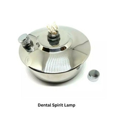 Dental Spirit Lamp with Round Wick | Alcohol Burner for Dental Lab & Filling Use