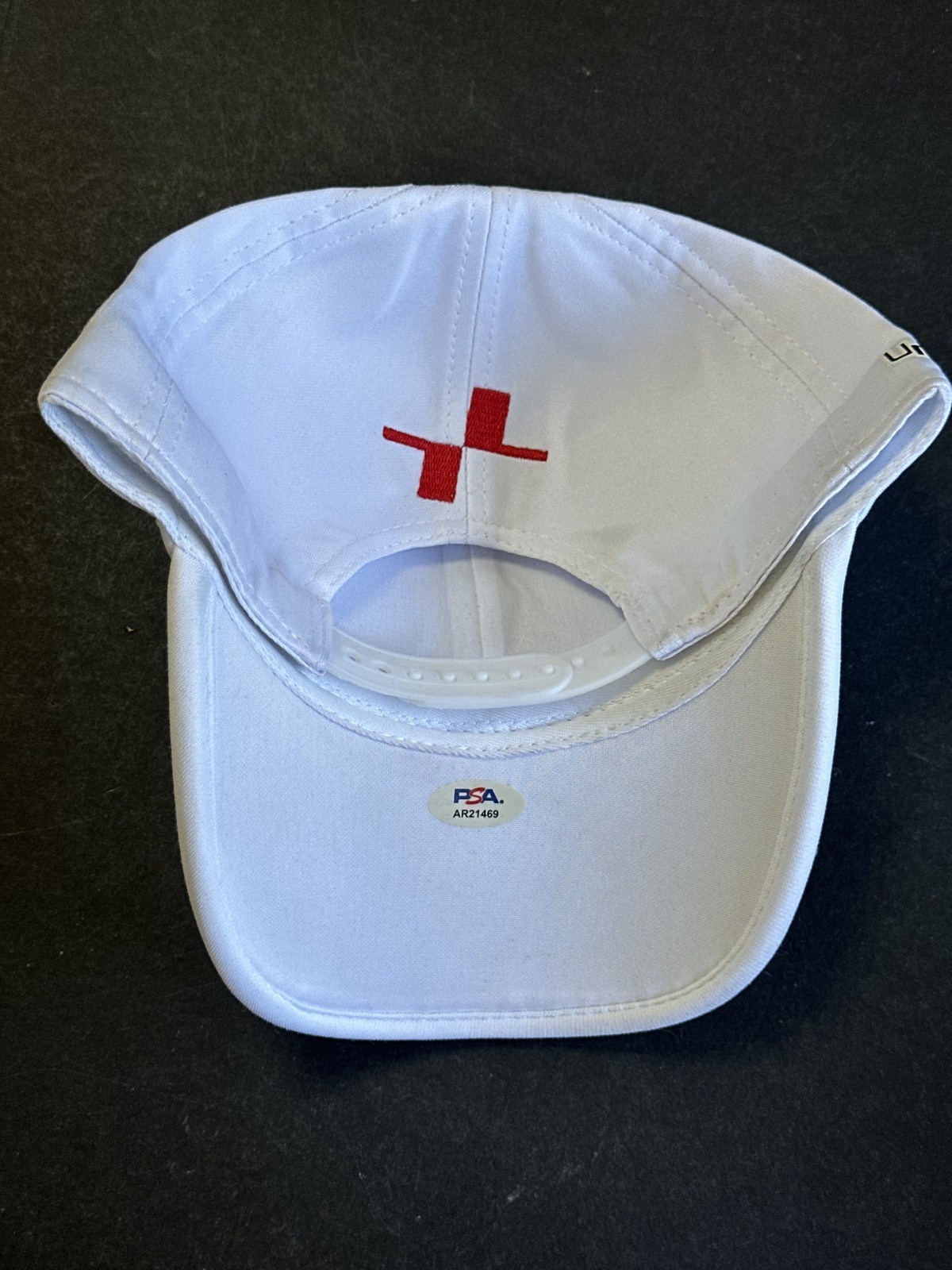 CHARLES LECLERC Signed Ferrari Formula One F1 HP Hat AUTO PSA view 2