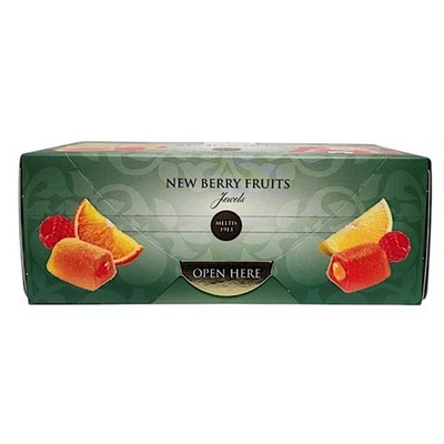 Luxus Fruchtgelee Süßigkeiten Geschenkbox Softcenter sortiert 300g