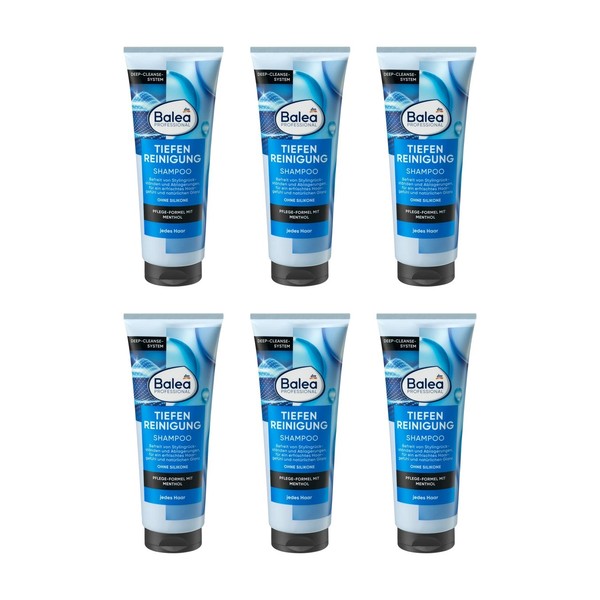 6 X 250Ml Balea Professional Shampoo Tiefenreinigung-image