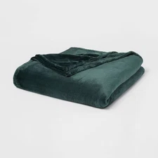 Threshold Microplush Throw Blanket - Pine Full/Queen 92x90 Oversized