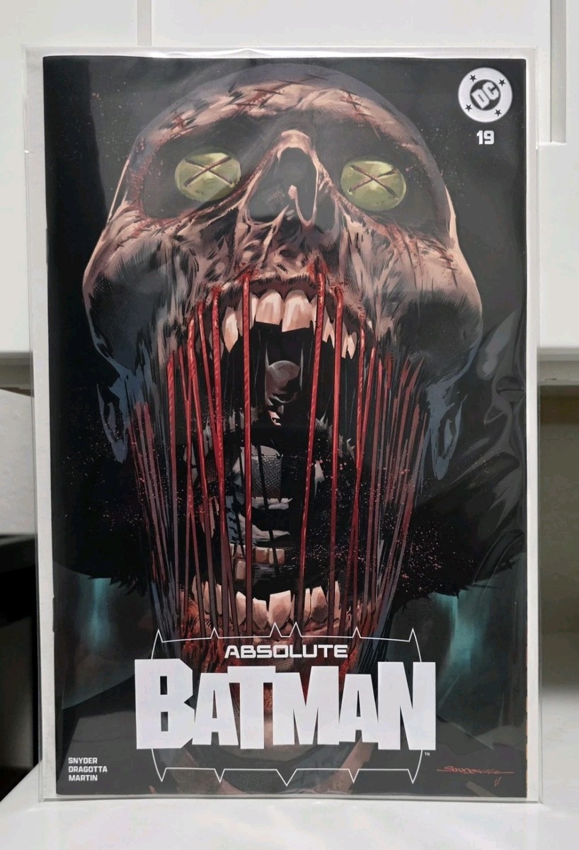 THE BATMAN US版ポスター 懸賞当選品 ABSOLUTE BATMAN #19 RAFA SANDOVAL EXCL TRADE VARIANT-A FIRST