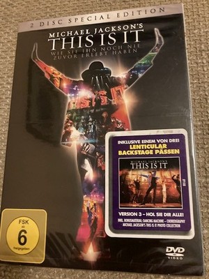 2er-DVD-Set - Michael Jackson - This Is It - FSK 6 -NEU