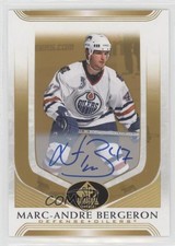 2020 Upper Deck SP Signature Edition Legends Marc-Andre Bergeron #56 Auto 0p91