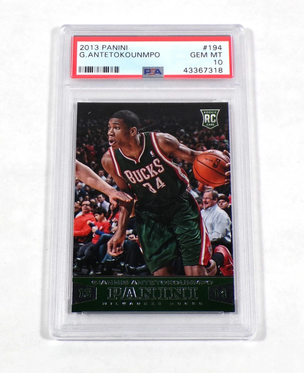 Giannis Antetokounmpo Basketball 2013-14 Season Sports Trading