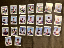 1986 PROCARDS AAA BASEBALL MINOR LEAGUE TEAM SET of 27 EDMONTON TRAPPERS, WHITE