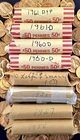 Pennies Wheat, Memorial *8 ROLL LOT* 1956,1957, 1958, 1960, 1961 D & P, UNC