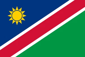 Namibia Flag Self Adhesive Vinyl Sticker