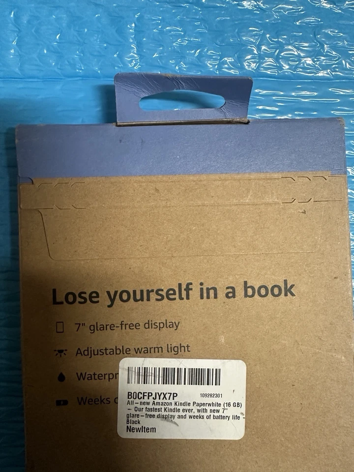 Solo Wi-Fi Amazon Kindle Paperwhite 12ª generación 16 GB negro/envío gratuito. Foto 3 de 4