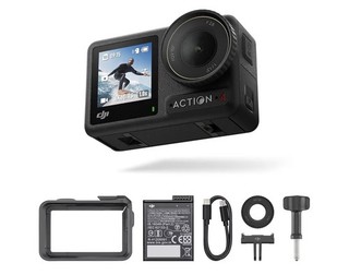 DJI Osmo Action 4 Essential Combo 4K Ultra HD Camera with 120fps