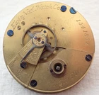 ANTIQUE 18s ELGIN GRADE 7 7j KEY WIND POCKET WATCH MOVEMENT