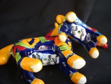 2 Mexican Talavera, Alebrije, horse Art by Garcia, wall decor