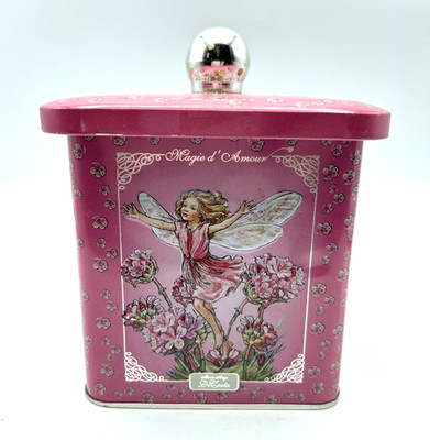 Marie Ange Di Costa Magi d'Amour Red Clover Fairy Tin 6'' Flower Fairies 