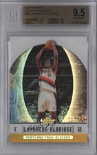 2006 Finest Rookie Gold Refractor 20/50 LaMarcus Aldridge BGS 9.5 GEM MINT 1p8