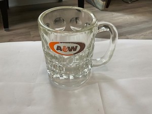 Vtg A&W Root Beer Mug 4.5"