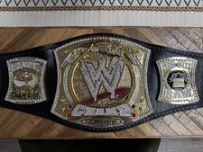 Figs Inc WWE Spinner Replica Belt Restoned On Paul Martin Leather Strap