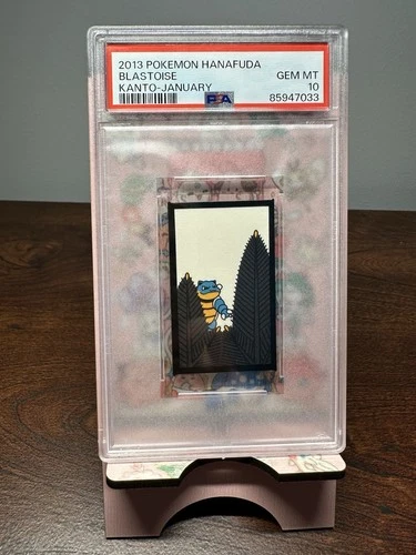 2013 POKEMON HANAFUDA KANTO JANUARY BLASTOISE PSA 10