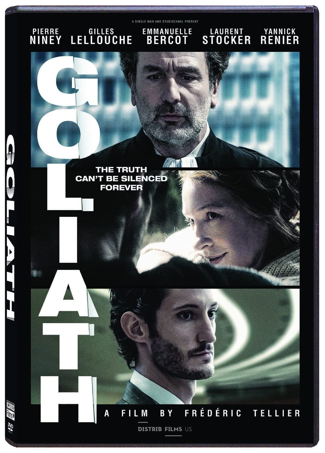 Goliath (DVD) Jacques Perrin Laurent Stocker Marie Gillain Pierre Niney