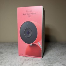 Google Nest Cam Indoor 2K Network Camera Wired 3rd Gen In Berry GA09974-US