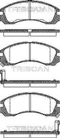 Triscan Bremsbelagsatz, Scheibenbremse Vorderachse U.A. FüR CitroËN, Mitsubishi