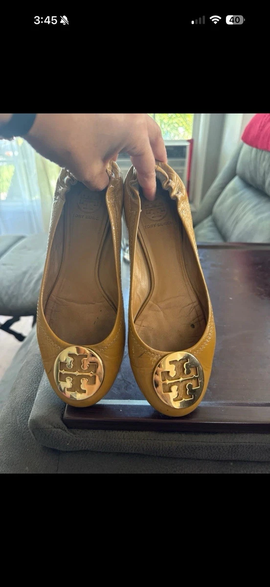 Tory Burch Gold Flats for Women for sale | eBay