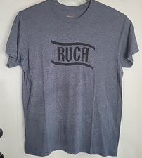 RVCA Heather Blue/Gray T-Shirt  Men's XL  FREE SHIPPING 